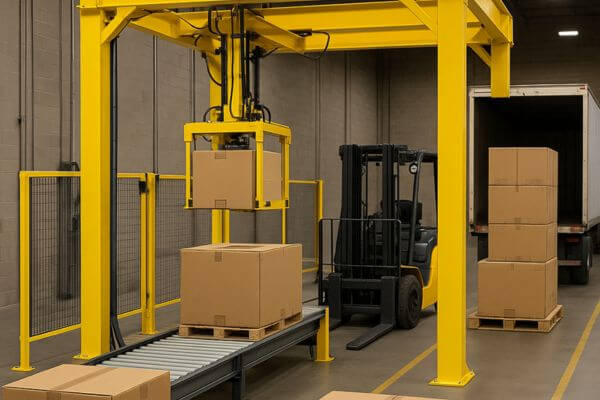 robot paletizador de cajas