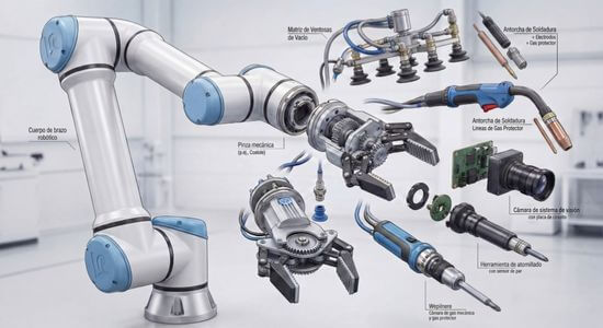 que es un end effector en robotica industrial