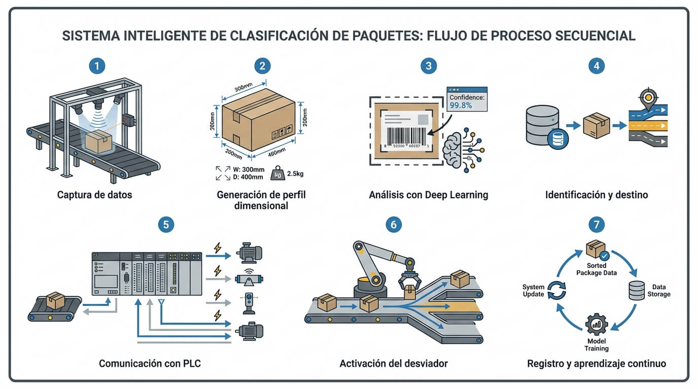 Internal operation: how artificial intelligence works in logistics and parcel sorting
