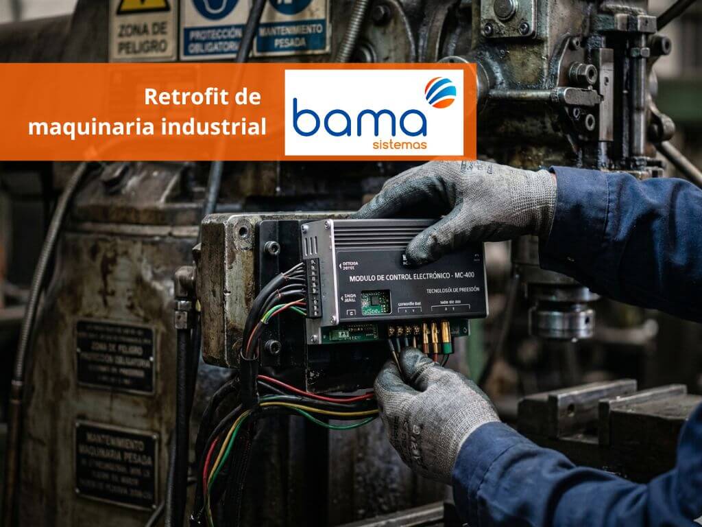 retrofit de maquinaria industrial