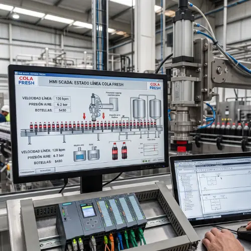 Automatizacion industrial con Programación PLC, 